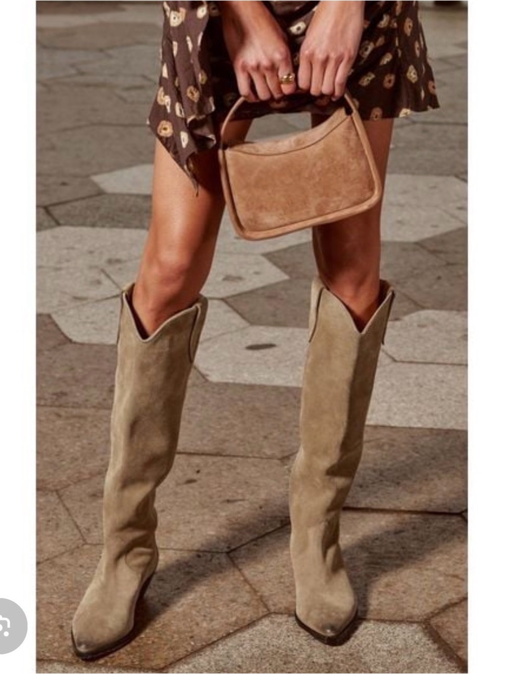 Isabel Marant Denvee Suede knee high Tall Boots - Picture 8 of 8